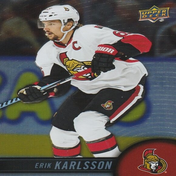 Erik Karlsson - Ottawa Senators NHL Hockey Card Collection - Picture 2 of 3
